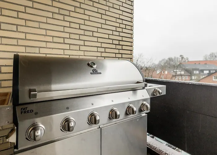 Lägenhet Sky I Klima I Whirlpool I Smart-tv I Gas-bbq *